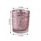 6 pcs Blush Mercury Glass Votive Candle Holders Primrose Design